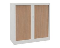 Armoire à rideaux monobloc Généric corps métal - L 100 x H 100 x P 43 cm - NF-OEC et GS