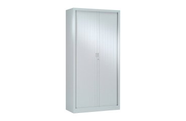 Metall-Korpus-Schrank mit Jalousientüren Généric B 100 x H 198 x T 43 cm einfarbig