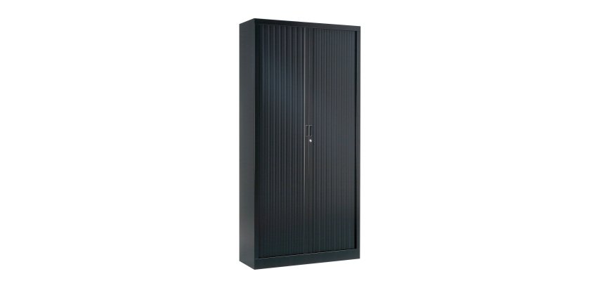 Metal monobloc cabinet with roller shutters Generic L 100 x H 198 x D 43 cm unicolor