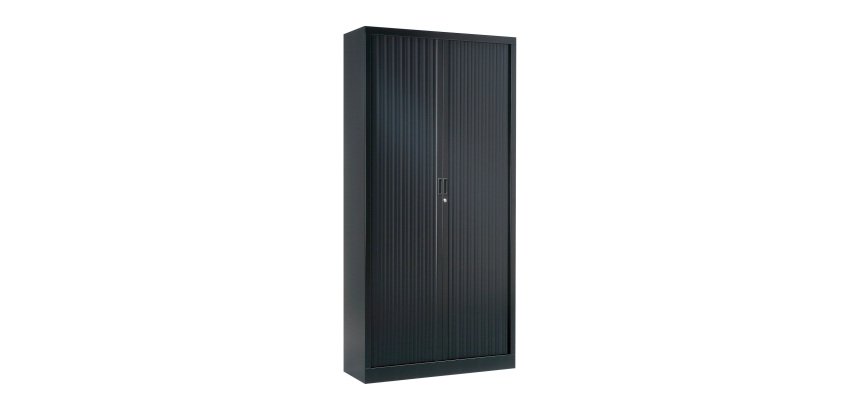 Metal monobloc cabinet with roller shutters Generic L 100 x H 198 x D 43 cm unicolor
