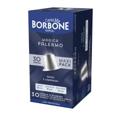 Caffè Borbone - Capsule Alluminio Compatibili Nespresso - Magica Palermo – 3 x 30 pz