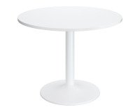 Ronde tafel Excellens - Tulpen metalen voet - Ø 80 tot 120 cm - voor 3 tot 6 personen