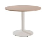 Table ronde Excellens - Pied métal tulipe - D 80 à 120 cm - de 3 à 6 personnes