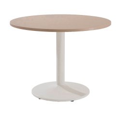 Table ronde Excellens - Pied métal tulipe - D 80 à 120 cm - de 3 à 6 personnes
