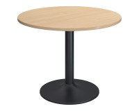 Table ronde Excellens - Pied métal tulipe - D 80 à 120 cm - de 3 à 6 personnes