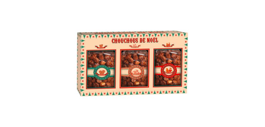 Christmas Scrunchie Assortment - 300 g Box