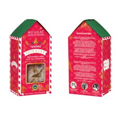 Montélimar nougat in Diane de Poitiers wrapper - Homemade box of 150 g