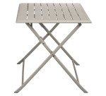 Table d'extérieur Antibes, pliante, rectangle L 130 cm