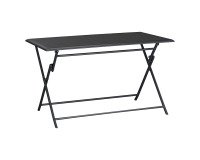 Table d'extérieur Antibes, pliante, rectangle L 130 cm