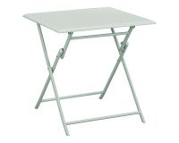 Antibes Folding Aluminum Outdoor Table, Square L 75 cm