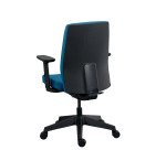 MOOV' office chair fabric, backrest with lumbar support, armrests, synchronous mechanism with seat depth adjustment