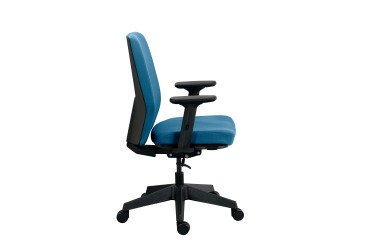 MOOV' office chair fabric, backrest with lumbar support, armrests, synchronous mechanism with seat depth adjustment