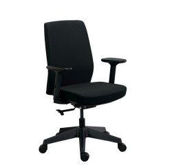 MOOV' office chair fabric, backrest with lumbar support, armrests, synchronous mechanism with seat depth adjustment