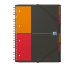 Cuaderno espiral Oxford International Organiserbook A4+ cuadros pequeños 160 páginas