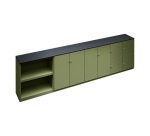 Armadio Ufficio Monoblocco Senso anta intera 2 riapini l 45 x p 45 x h 140 cm