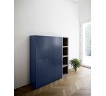 Armadio Ufficio Monoblocco Senso anta intera 1 ripiano l x p x h 45 x 45 x 95 cm