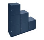 Armadio Ufficio Monoblocco Senso anta intera 1 ripiano l x p x h 45 x 45 x 95 cm