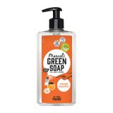 Gel lavant mains Marcel’s Green Soap orange & jasmin - flacon pompe 500 ml