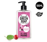 Gel lavant mains Marcel’s Green Soap patchouli & cranberry - flacon pompe 500 ml