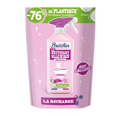 Nettoyant salle de bain Briochin anti-calcaire parfum floral - Recharge de 750 ml