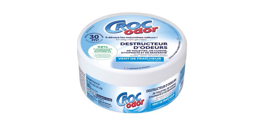 Destructeur d’odeurs Croc Odor vent de fraîcheur - boîte de 300 g