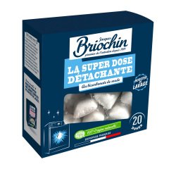Doses détachantes Briochin au bicarbonate de soude - boîte de 20 doses