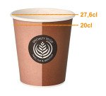 Cardboard cup 'To Go'  20 cl - Pack of 50