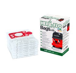 Lot de 10 sacs aspirateur HepaFlo 9 L Numatic NVM1CH/2