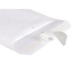Pochette matelassée mousse kraft blanc 350 x 470 mm - Carton de 100