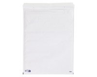 Pochette matelassée mousse kraft blanc 350 x 470 mm - Carton de 100