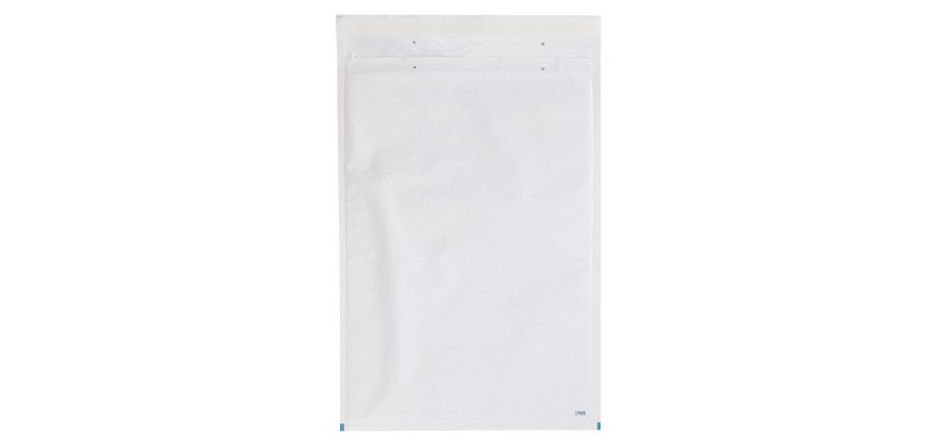 Pochette matelassée mousse kraft blanc 270 x 360 mm - Carton de 100