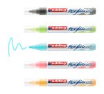 Edding 5100 acrylverfmarker, assorti pastelkleuren - Etui van 5