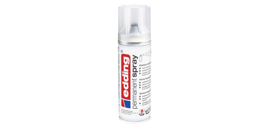 Vernis mat Edding 5200 transparent - Aérosol de 200 ml