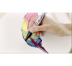 Marqueur peinture acrylique Edding 5100 couleurs standards assorties - Étui de 5