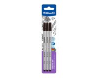 Stylo feutre Pelikan Fineliner 96 à capuchon pointe fine - Etui de 3