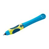 Stylo roller droitier Pelikan Griffix Fresh blue à capuchon pointe 0,8 mm - écriture moyenne