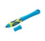 Rollerball für Linkshänder Pelikan Griffix Fresh Blue mit Kappe Spitze 0,8 mm - mittlere Schrift