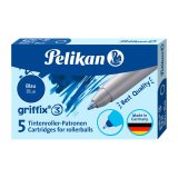 Nl_etui 5 cartouches encre bleues pr roller griff