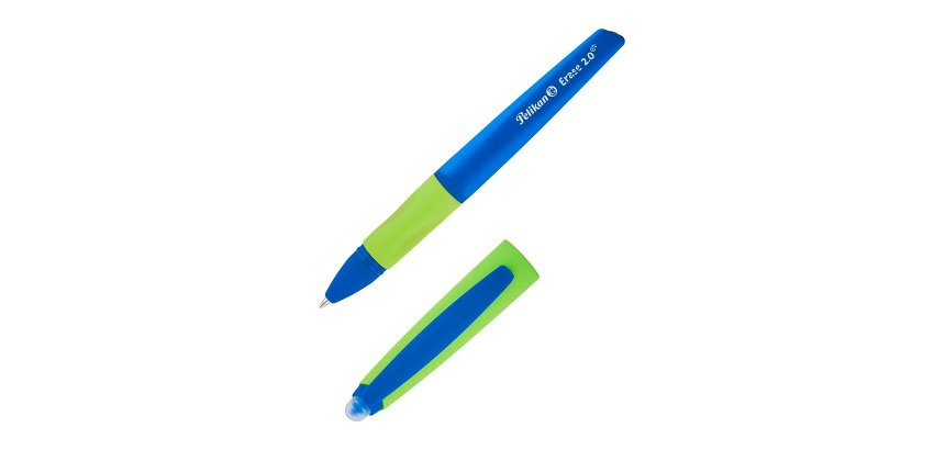 Stylo roller Pelikan Erase 2.0 effaçable à capuchon pointe 0,7 mm - écriture moyenne