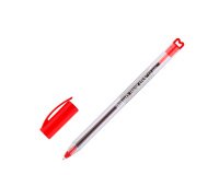 Stylo bille Pelikan Hang Stick à capuchon pointe 1 mm - écriture moyenne - rouge