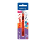 Refills for erasable rollerball pen Pelikan erase 2.0 medium tip 0.7 mm - Pack of 2
