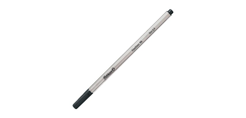 Pelikan Filzstift Fineliner 96 mit Kappe Spitze 0,4 mm - feines Schreiben