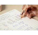 Stylo bille 4 couleurs 3+1 HB BIC Recyclé rétractable – Pointe 1 mm – Écriture moyenne – Boîte de 12