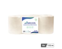 bobine d'essuyage à dévidage central EcoCompact Argos 800 formats - Colis de 6