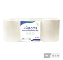 bobine d'essuyage à dévidage central EcoCompact Argos 800 formats - Colis de 6