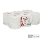 Bobine WypAll essuyage industriel L10 7490 blanche - Colis de 6