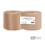 Bobine d'essuyage industrielle chamois - 800 formats - Lot de 2