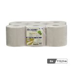 Maxi afdroogrol met centrale verdeling Lucart Econatural havanna - Doos van 6
