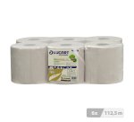 Maxi wiper roll with central dispensing Lucart Econatural havana - box of 6
