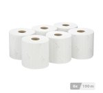 Bobine WypAll essuyage industriel L10 7406 190 m blanche - Colis de 6